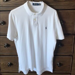 Polo Ralph Lauren White Short-Sleeved Polo Shirt